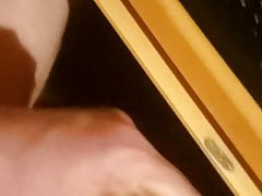 Quick Wank and Cum on Self