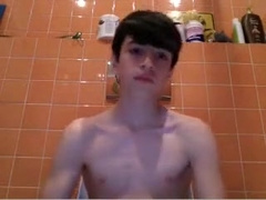 Italian Cutie Cums On Cam, Nice Hard Cock & Tight Smooth Ass