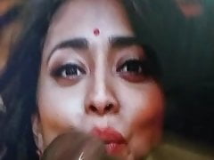 Pleasurable mouth cocking for South Indian Actress Shreya
