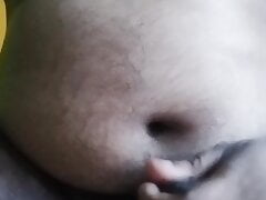 Indian chubby boy masturbating and cumming