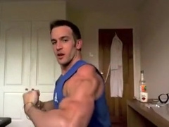 Fabulous male in incredible str8, hunks homo xxx scene