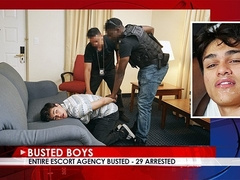 Splattered Men - Jason Hairy Man - Dunked and Predominated