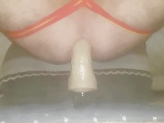 Close up dildo