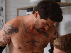 Heterosexual Mate Needs Some Helping Forearm