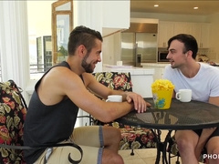 Three Way with pricks flying around