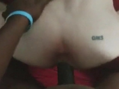 Mature White Guy Takes on a Big Black Cock Bareback