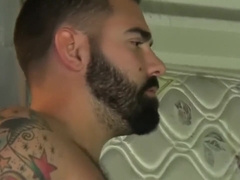 Aged Platinum Facial Hair Parent Gets Romped truly Superb