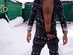 During the snow of Filomena, Madrid'21