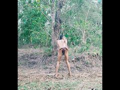 Tarzan having fun nude forest sex