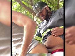 Employee porks boy in the park and then shoots a load in his facehole