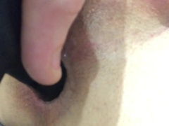 Twink fucks his tight virgin hole with dildo Amateur 4