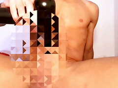 Me using a cock vibrator...