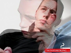 Smoking stud pleases partners sexual desire with cocksucking