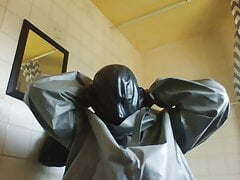 me jameschris playing in my chemical suit top and masks