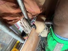 Femboy with a pussy gets dominated and takes a big black cock