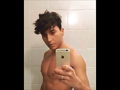 Latino Twink gives a show and gets fucked bare