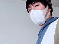 chinese man jism In Public Bathroom