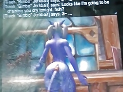 Alecia helps me milk out 11 spurts of cum (WoW JOI Tribute)