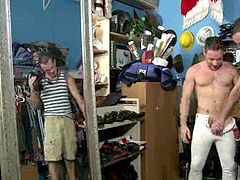 Jimmie services an uncircumcised cock