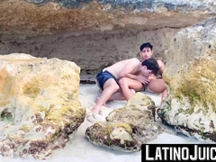 LatinoJuice.com - Devouring my stepdad Marcos dark cock until he spills loads of cum