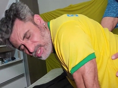 Humungous Arab kicked my backside steaming