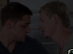 Poon fuckin' boy deep-throats firm bone