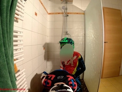 Bf pokes me firm at the douche in mx gear