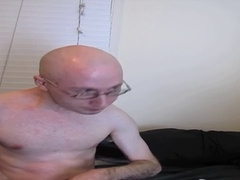 Male orgasm, quiet masturbation, trying to be quiet