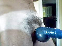 I love this Thick Blue Cock Sheath