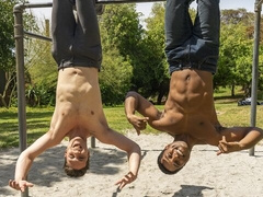 Landon's BBC gapes Cole's tight hole