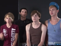 Steamy twunks assfuck hook-up with cum shot