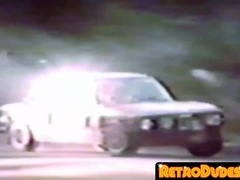 RetroDudes.com - Retro bandits bare fuck outdoors and spray big load