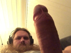 Enormous monstrous pecker wank off ejaculates and then drains some more
