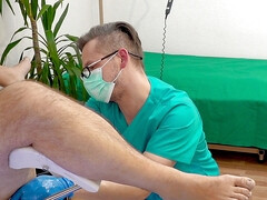 Deep ass exam with Dr. WoB and his arm