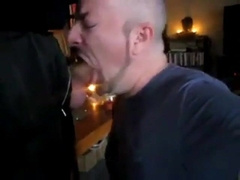 Amateur Parent Guzzles Thick Salami in Suit