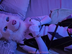 Electric plug hairy wetsuit