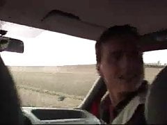 Three gays fucking in car