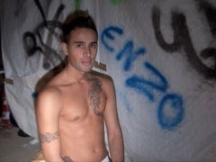 Late-night anal doggy style with Eddy Crunch and Enzo Di Karina