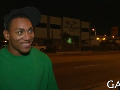 Pink Cigar For Homosexual Black Arse