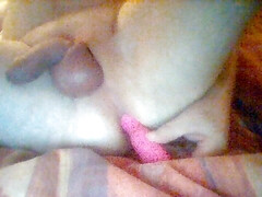 Masturbate off me with dildo in my ass