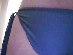 Masturbating in Bikini bottoms