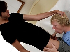 Tanner Kinsington rims and facefucks the horny Evan Lee