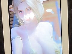 Skyrim Bikinielf cum tribute bukkake