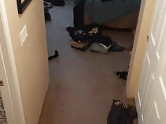 Behind the glory hole cumming