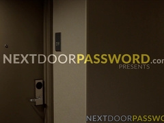 Horny strangers Markie More and David Strong pound each other bareback