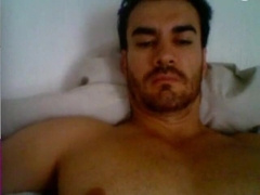 David Zepeda Masturbating on Webcam
