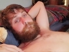 Dirty-talking dominant guy plays with his huge, throbbing wood