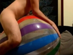 Big inflatable ball humping 5