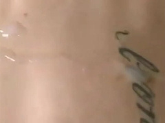 Monster Cock jerks Off and Cum 7