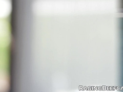 Hung muscle stud Jacob Lord barebacks juicy hunk Beau Butler